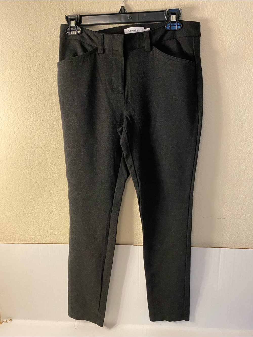 Calvin Klein Women's Black Straight Leg Pants